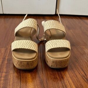 Yellow Box Platform Sandals